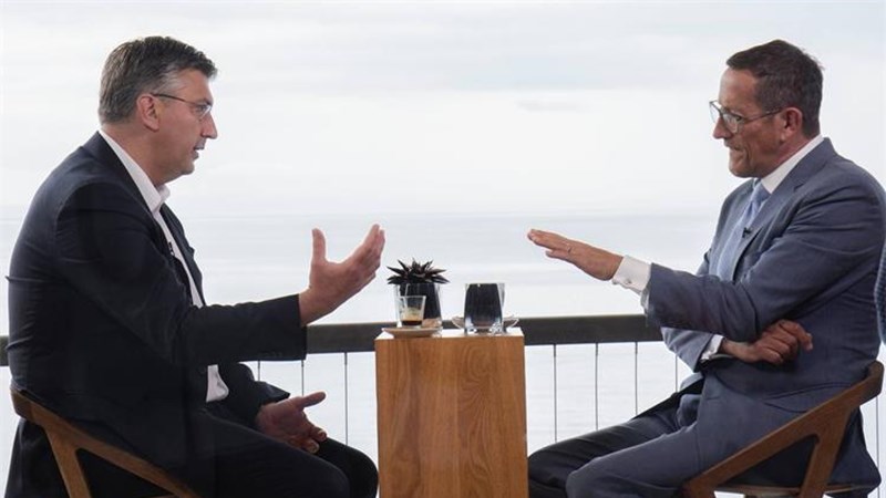 Plenković za CNN: Postigli smo ravnotežu zdravstvene i financijske sigurnosti